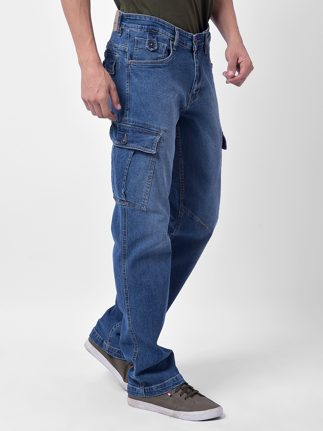 Numero Uno Men Regular Fit Mid Rise Sustainable Jeans